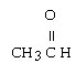 What is the IUPAC name for this compound?   A)  methyl aldehyde B)  1-ethanaldehyde C)  1-ethanone D)  ethanal E)  methanal