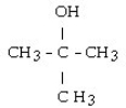 What is the IUPAC name of this compound?   A)  butanol B)  propanol C)  2-propanol D)  2-methylbutanol E)  2-methyl-2-propanol