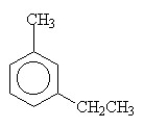 The name of the compound shown below is   A)  o-ethylmethylcyclohexane. B)  m-ethylmethylcyclohexane. C)  o-ethyltoluene. D)  m-ethyltoluene. E)  p-ethyltoluene.