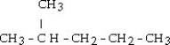 What is the name of   ? A)  pentane B)  methylpentane C)  2-methylpentane D)  4-methylpentane E)  hexane