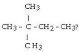 What is the name of   A)  hexane B)  dimethylbutane C)  3,3-dimethylbutane D)  2,2-dimethylbutane E)  2-dimethylbutane
