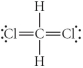 Choose the best electron-dot structure for CH<sub>2</sub>Cl₂ . A)    B)    C)    D)    E)   