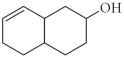 Choose the polyunsaturated triacylglycerol from the compounds below. A)    B)    C)    D)    E)   