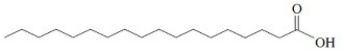 The structure is that of ________ acid.   A) oleic B) linoleic C) arachidonic D) stearic E) palmitic