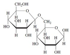 State whether each of these structures is the α- or β-form. - 