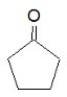 Which compound will undergo oxidation to yield the following?   A) pentanol B) cyclopentane C) cyclopentanol D) methylcyclobutanol E) cyclopentene