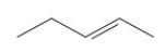 What is the IUPAC name for the following compound?   A) 1-pentene B) 2-pentene C) 3-pentene D) 1-methylbutene E) 2-pentyne