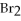 In the following reaction,20.0 g of Al will react completely with 30.0 g of Br<sub>2</sub>. 2Al + 3   → 2  