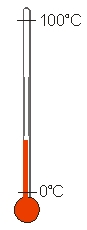  A thermometer is constructed by filling a small glass tube with a liquid that expands linearly with temperature.The thermometer is then calibrated at 0<sup> \circ </sup>C and 100<sup> \circ </sup>C,and the scale evenly divided between the two values.Unfortunately a manufacturing defect results in the middle one-third of the tube being narrower,otherwise the tube has uniform diameter.For what range of temperatures is the reading accurate?   A) 0<sup> \circ </sup>C to 33<sup> \circ </sup>C B) 0<sup> \circ </sup>C and 67<sup> \circ </sup>C C) 0<sup> \circ </sup>C to 33<sup> \circ </sup>C and 67<sup> \circ </sup>C to 100<sup> \circ </sup>C D) 67<sup> \circ </sup>C to 100<sup> \circ </sup>C E) At no point does this thermometer gives the right reading except at 0<sup> \circ </sup>C and 100<sup> \circ </sup>C. 