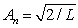 The solution for the time-independent Schrödinger equation with the following potential function and boundary conditions   is A)    ,where   and n = 1,2,3,.. B)    ,where   and n = 1,2,3,.. C)    ,where   and n = 1,2,3,.. D)    ,where   and n = 1,2,3,.. E) There is no solution for the given potential function and boundary conditions.
