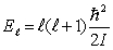  The magnetron of a microwave oven generates a frequency of 2.45 GHz.This frequency corresponds to the first vibrational level,   ,of a water molecule.Assuming that the energy is given by   ,the moment of inertia of the water molecule is A) 7.81  \times  10<sup>-4</sup><sup>6</sup> kg.m<sup>2</sup> B) 3.23  \times  10<sup>-45</sup> kg.m<sup>2</sup> C) 1.37  \times  10<sup>-45</sup> kg.m<sup>2</sup> D) 3.44  \times  10<sup>-45</sup> kg.m<sup>2</sup> E) 6.85  \times  10<sup>-45</sup> kg.m<sup>2</sup> 
