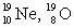 The pair of nuclides that represents isotopes is A)    B)    C)    D)    E)   