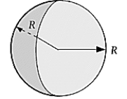   A charge of 100 nC resides on the surface of a spherical shell of radius 20 cm. The electric potential at a distance of 50 cm from the center of the spherical shell is A)  18 V B)  180 V C)  1800 V D)  18,000 V E)  None of these is correct.
