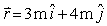  A particle with charge q = 5  \mu C is moving with velocity   . At t = 0, it is located at the origin. The magnetic field at   at t = 0 is A)    B)    C)    D)    E)  None of these is correct. 