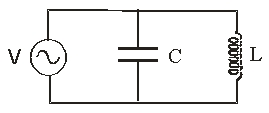  Use the following figure for the next three problems.   An AC power supply, V = 20 V sin    \omega  t where    \omega   = 200 rad/s is connect to an inductor L = 180 mH and a capacitor C = 25  \mu F. XL = 36 ohms, XC = 200 ohms, Z = 43.9 ohms -What is the impedance of the circuit? A)  36   \Omega   B)  43.9   \Omega   C)  200   \Omega   D)  236   \Omega   E)  None of these is correct. 