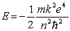 <strong>According to the Bohr theory, the allowed energy states for the hydrogen atom are given by the relation . This formula can be readily extended to other hydrogenic (one-electron) systems. The energy of the second level (n = 2) for the doubly ionized lithium atom is</strong> A) -54.4 eV B) 13.6 eV C) -30.6 eV D) -3.4 eV E) -1.5 eV