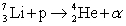   What is the available energy E<sub>A</sub> for the   reaction if the kinetic energy of the proton is 10.0 MeV? A)  10.0 MeV B)  11.4 MeV C)  8.75 MeV D)  27.3 MeV E)  5.00 MeV