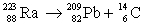 Calculate the Q-value for the following reaction,   . Use the following atomic masses.   14) 003 24 A)  6.4 MeV B)  12.4 MeV C)  24.6 MeV D)  31.9 MeV E)  41.2 MeV