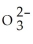 <strong>Identify the sulfite ion.</strong> A)S   B)HS   C)S<sup>2-</sup> D)S   E)HS   <div style=padding-top: 35px> 