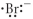 Which of the following represent the Lewis structure for Br⁻? A)    B)    C)    D)    E)   