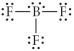 Choose the best Lewis structure for BF<sub>3</sub>. A)    B)    C)    D)    E)   