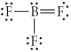Choose the best Lewis structure for BF<sub>3</sub>. A)    B)    C)    D)    E)   