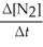 Write a balanced reaction for which the following rate relationships are true. Rate =     =   = -     A)    N<sub>2</sub> + O<sub>2 </sub>→<sub> </sub> <sub> </sub>   N<sub>2</sub>O B) 2N<sub>2</sub>O → 2N<sub>2</sub> + O<sub>2</sub> C) N<sub>2</sub>O → N<sub>2</sub> + 2O<sub>2</sub> D)    N<sub>2</sub>O →   N<sub>2</sub> + O<sub>2</sub> E) 2N<sub>2</sub> + O<sub>2 </sub>→ 2N<sub>2</sub>O