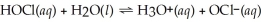 What is the hydronium ion concentration of a 0.150 mol L<sup>-1</sup> hypochlorous acid solution with K<sub>a</sub> = 3.5 × 10<sup>-8</sup>?<sup> </sup>The equation for the dissociation of hypochlorous acid is below:   A) 1.9 × 10<sup>-4 </sup>mol L<sup>-1</sup> B) 7.2 × 10<sup>-4 </sup>mol L<sup>-1</sup> C) 2.8 × 10<sup>-5 </sup>mol L<sup>-1</sup> D) 7.2 × 10<sup>-5 </sup>mol L<sup>-1</sup>