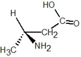 Determine the absolute configuration of the molecule shown below:   A) S configuration B) R configuration C) E configuration D) Z configuration E) l configuration