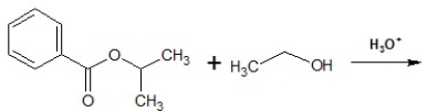Predict the products of the following reaction:   A)    B)    C)    D)    E)   