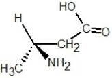 Determine the absolute configuration of the molecule shown below:   A) S configuration B) R configuration C) E configuration D) Z configuration E) l configuration