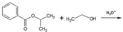 Predict the products of the following reaction:   A)    B)    C)    D)    E)   