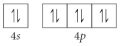 <strong>Choose the valence orbital diagram that represents the ground state of Sr<sup>2</sup><sup>⁺</sup>.</strong> A) B) C) D) E)