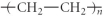 Which of the following represent the addition polymer formed from the compound below? CH<sub>2</sub>=CH-CH<sub>3</sub> A)    B)    C)    D)    E)   