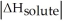 Choose the situation below that would result in a ΔH<sub>solution</sub> near 0. A)  When   >>   B)  When   >   C)  When   <   D)  When   is close to   E)  There isn't enough information to determine.