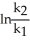 <strong>Which of the following represents the integrated rate law for a second-order reaction?</strong> A)   = - kt B)   -   = kt C) [A]<sub>t</sub> - [A]<sub>o</sub> = - kt D) k = Ae<sup>(-Ea/RT)</sup> E)   =     + lnA <div style=padding-top: 35px> 