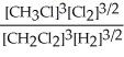 <strong>Express the equilibrium constant for the following reaction. 3 CH<sub>3</sub>Cl(g)+ 3/2 Cl<sub>2</sub>(g)⇔ 3 CH<sub>2</sub>Cl<sub>2</sub>(g)+ 3/2 H<sub>2(g)</sub></strong> A) K = B) K = C) K = D) K = E) K =