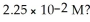 What is the hydronium ion concentration and the pH for an aqueous solution of NH<sub>3</sub> that has a hydroxide ion concentration of   A)  4.44 × 10<sup>-</sup><sup>12</sup> M and 2.65 B)  4.44 × 10<sup>-</sup><sup>12</sup> M and 11.35 C)  4.44 × 10<sup>-</sup><sup>13</sup> M and 1.65 D)  4.44 × 10<sup>-</sup><sup>13</sup> M and 12.35