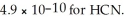 What is the hydronium ion concentration in a solution prepared by mixing 50.00 mL of 0.10 M HCN with 50.00 mL of   NaCN? Assume that the volumes of the solutions are additive and that K<sub>a</sub> =   A)  2.0 × 10<sup>-</sup><sup>10</sup> M B)  4.9 × 10<sup>-10</sup> M C)  1.2 × 10<sup>-</sup><sup>9</sup> M D)  7.0 × 10<sup>-6</sup> M
