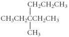 Name the following compound.   A)  3-ethyl-3-methylhexane B)  3-methyl-3-propylpentane C)  3-ethyl-3-propylbutane D)  nonane E)  2-ethylheptane