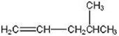 Name the following compound.   A)  2- methyl-4- pentane B)  1,1-dimethyl-3- butene C)  4-methyl-1-pentene D)  hexane E)  2-methylpentane