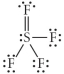 Choose the best Lewis structure for SF<sub>4</sub>. A)    B)    C)    D)    E)   