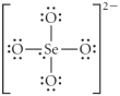 Choose the best Lewis structure for SeO<sub>4</sub><sup>2</sup>⁻. A)    B)    C)    D)    E)   