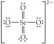 Choose the best Lewis structure for SeO<sub>4</sub><sup>2</sup>⁻. A)    B)    C)    D)    E)   