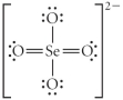 Choose the best Lewis structure for SeO<sub>4</sub><sup>2</sup>⁻. A)    B)    C)    D)    E)   
