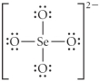 Choose the best Lewis structure for SeO<sub>4</sub><sup>2</sup>⁻. A)    B)    C)    D)    E)   