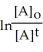 Which of the following represents the integrated rate law for a zeroth-order reaction? A)    = kt B)    -   = kt C)  [A]<sub>t</sub> - [A]<sub>o</sub> = - kt D)  k = Ae<sup>(-Ea/RT) </sup> E)    =     + lnA