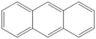 Give the name for the following compound.   A)  tetracene B)  naphthalene C)  anthracene D)  pyrene E)  phenanthrene