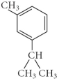 Name the following compound.   A)  1-methyl-3-isopropylhexene B)  4-propyl-6-methylhexene C)  4-isopropyl-6-methylbenzene D)  1-butylcyclohexene E)  1-isopropyl-3-methylbenzene