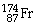 Which of the following isotopes contains the most number of neutrons? A)    B)    C)    D)    E)   